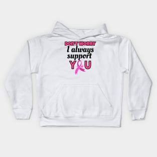 Breast Cancer Awareness Kids Hoodie